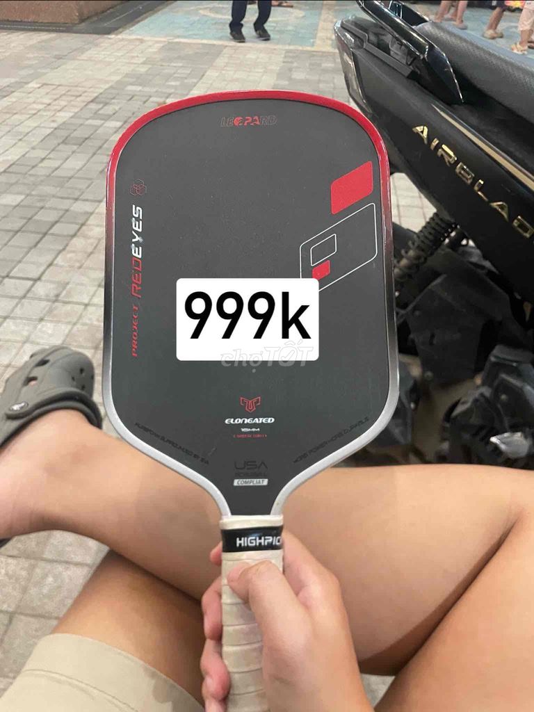 Vợt Pickleball Leopard Red Eyes Foam 16mm