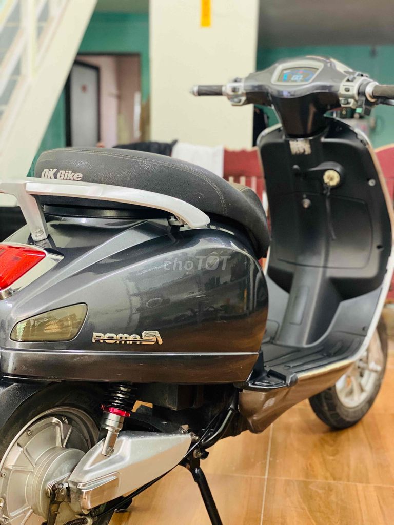 Vespa điện hãng Dk bike roma 2020 đèn vuông. Mua bán Xe điện tại Thành phố Nam Định Nam Định được đăng bởi Trung Đồ Cũ hình 4
