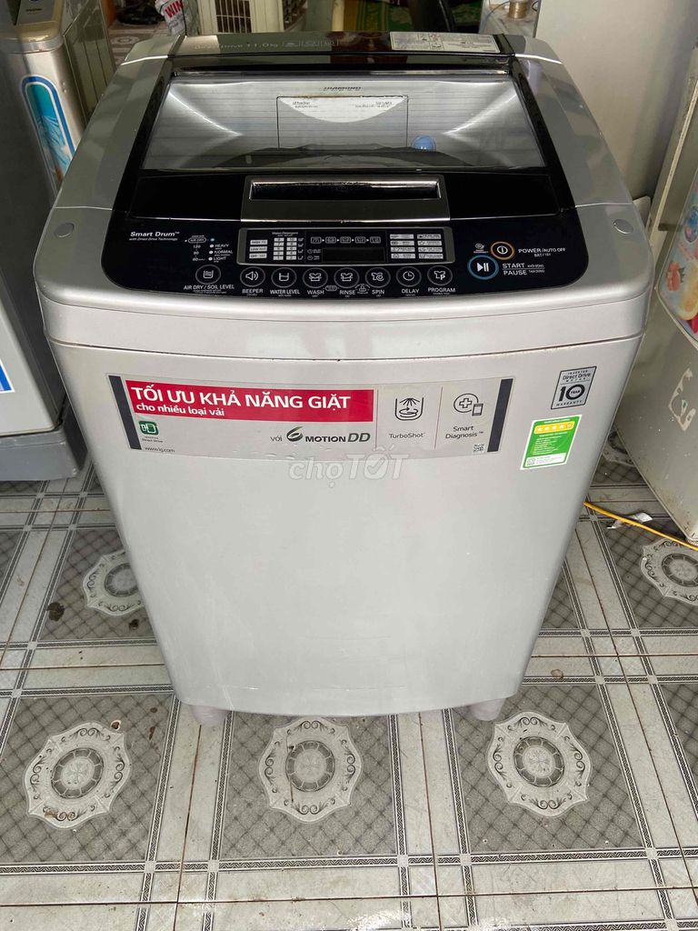 Máy giặt LG 11kg Inverter Bạc. Mua bán Máy giặt tại Thành phố Buôn Ma Thuột Đắk Lắk được đăng bởi Phương mai  hình 1