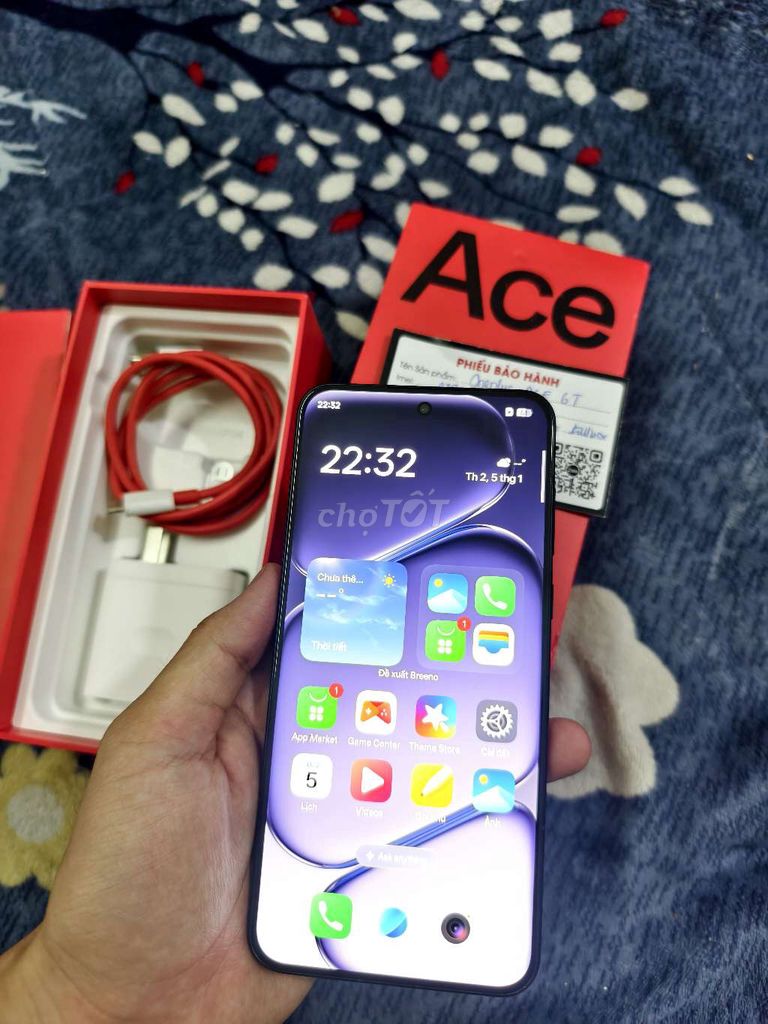 OnePlus Ace 6T 12GB/256GB Đen. Mua bán Điện thoại tại Quận Cầu Giấy Hà Nội được đăng bởi Lê Huy Hiệp hình 1