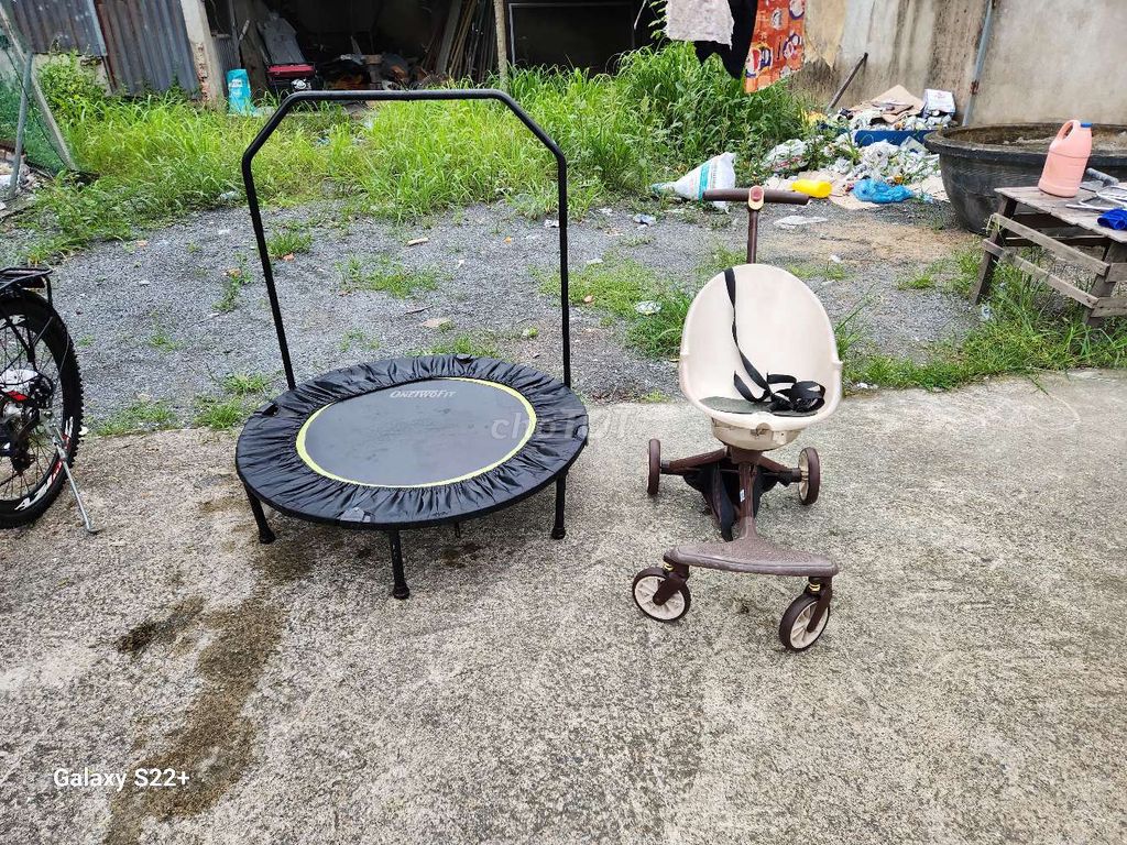 Cả xe đạp và sàn nhún onefit chính hãng. Mua bán Xe đạp tại Huyện Nhơn Trạch Đồng Nai được đăng bởi như quỳnh  hình 2