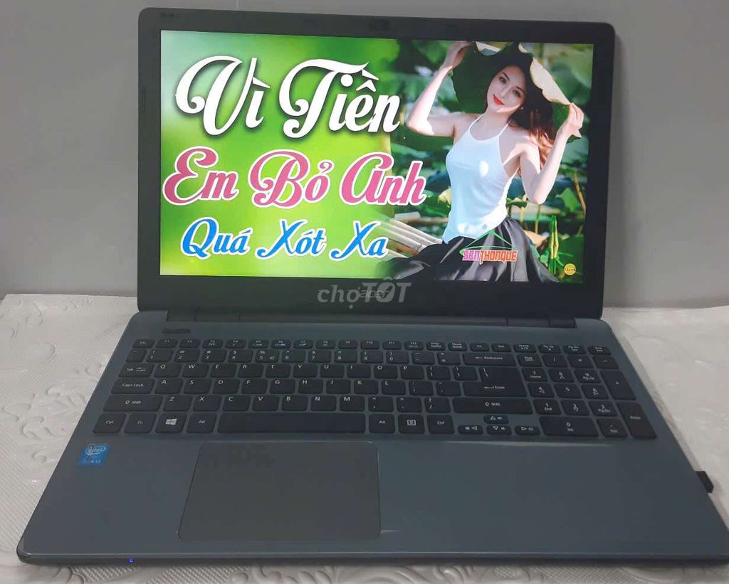 Acer 15.6 i5 đời 5, RAM 8GB, SSD 128GB, PIN 2 GIỜ