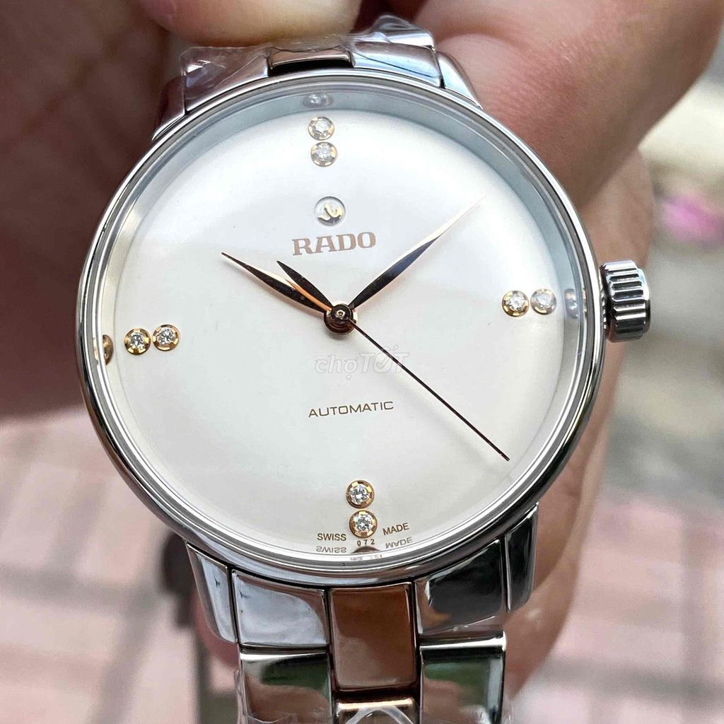 Đồng hồ Rado Coupole Classic Nữ 32mm Bạc Vàng Hồng. Mua bán Đồng hồ tại Quận Hoàng Mai Hà Nội được đăng bởi Anh Tuấn hình 1