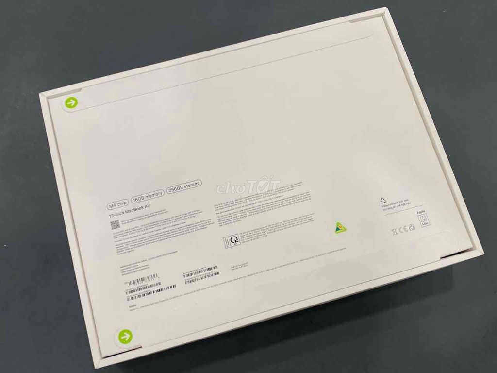 MacBook Air M4 16GB/256GB Bạc Newseal VN. Mua bán Laptop tại Quận 5 Tp Hồ Chí Minh được đăng bởi Phan Thế Phong  hình 1