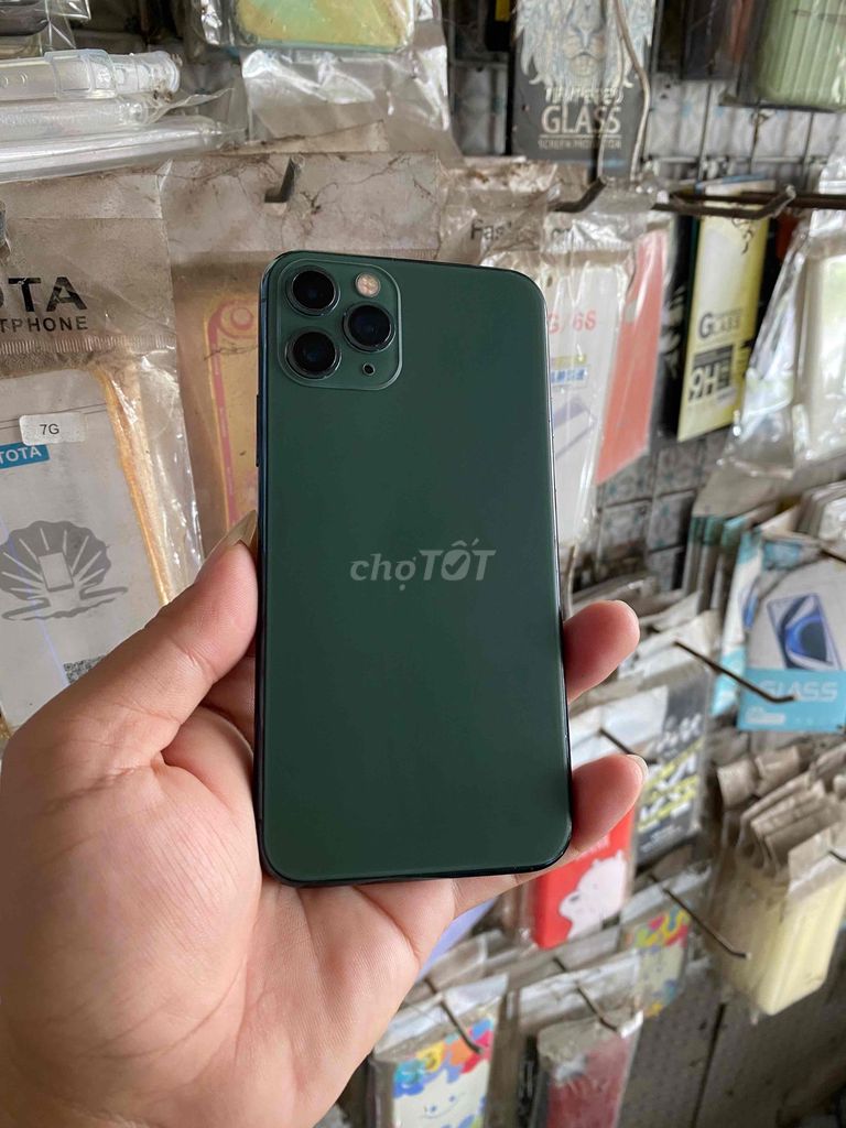Apple iPhone 11 Pro 64GB Xanh rêu Đã qua sử dụng. Mua bán Điện thoại tại Thành phố Cao Lãnh Đồng Tháp được đăng bởi Khang Mobile hình 1
