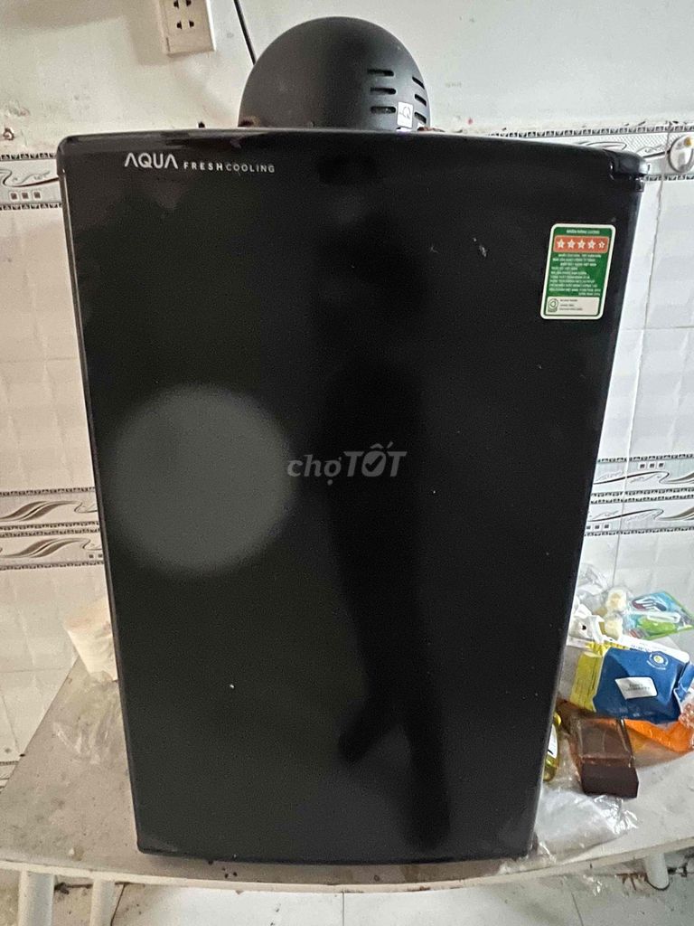 Tủ lạnh mini Aqua Fresh Cooling 5 sao đen. Mua bán Tủ lạnh tại Huyện Bến Lức Long An được đăng bởi Do chiên hình 1