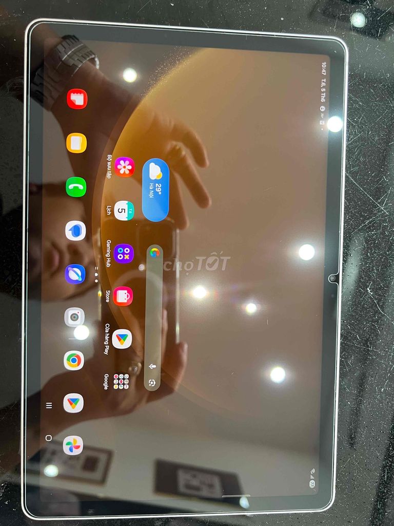 Samsung Tab S9 FE 5G Wifi Bạc 98%. Mua bán Máy tính bảng tại Quận Long Biên Hà Nội được đăng bởi nguyễn tuấn long hình 1