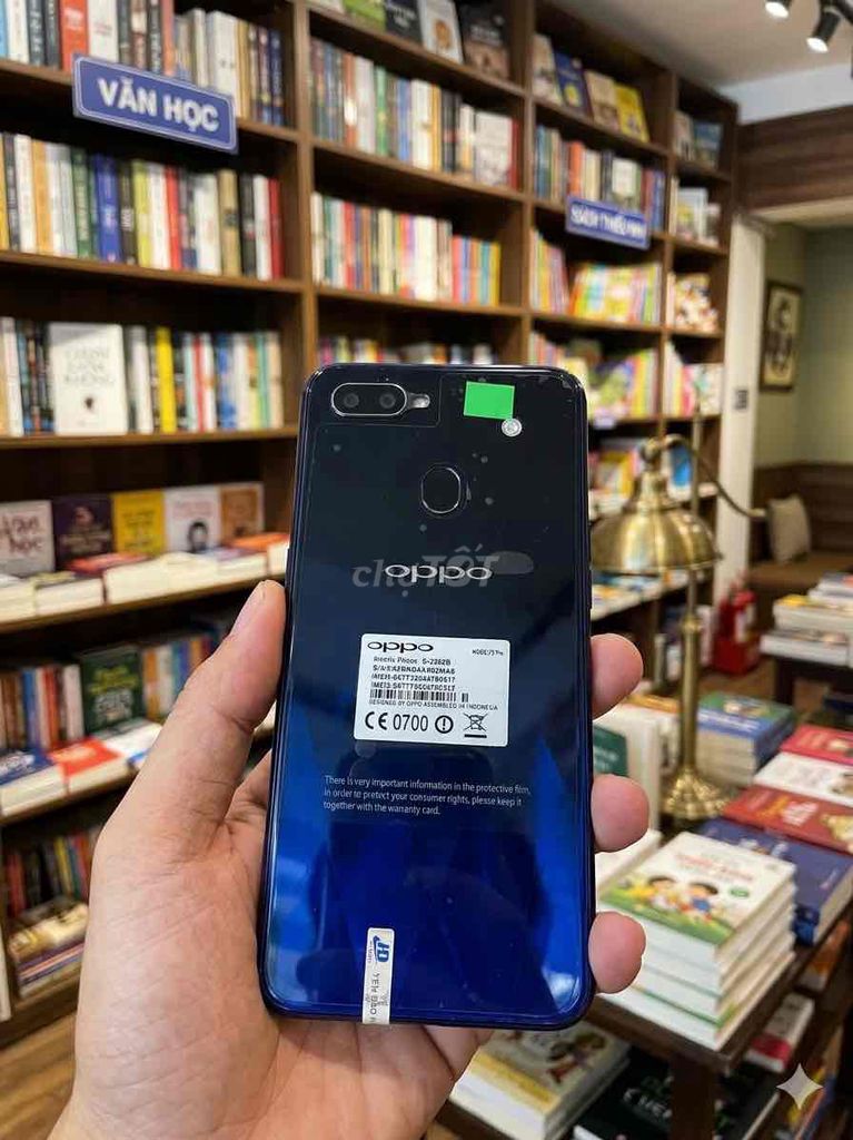 Thanh lý  F9 Pro Xanh Đen new 99%_Bảo hành 3 tháng. Mua bán Điện thoại tại Quận Bình Tân Tp Hồ Chí Minh được đăng bởi Võ Thái Cường hình 1