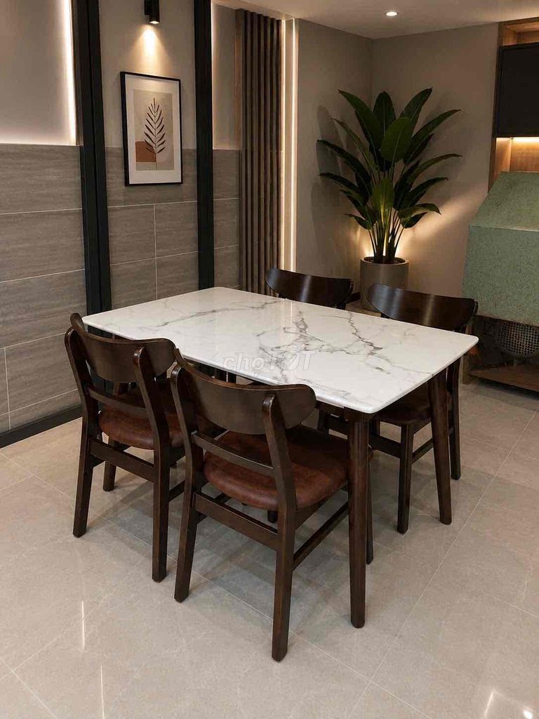 Bộ bàn ghế ăn hiện đại. Mua bán Bàn ghế tại Huyện Hóc Môn Tp Hồ Chí Minh được đăng bởi Bàn ăn giá sỉ lẻ  hình 1