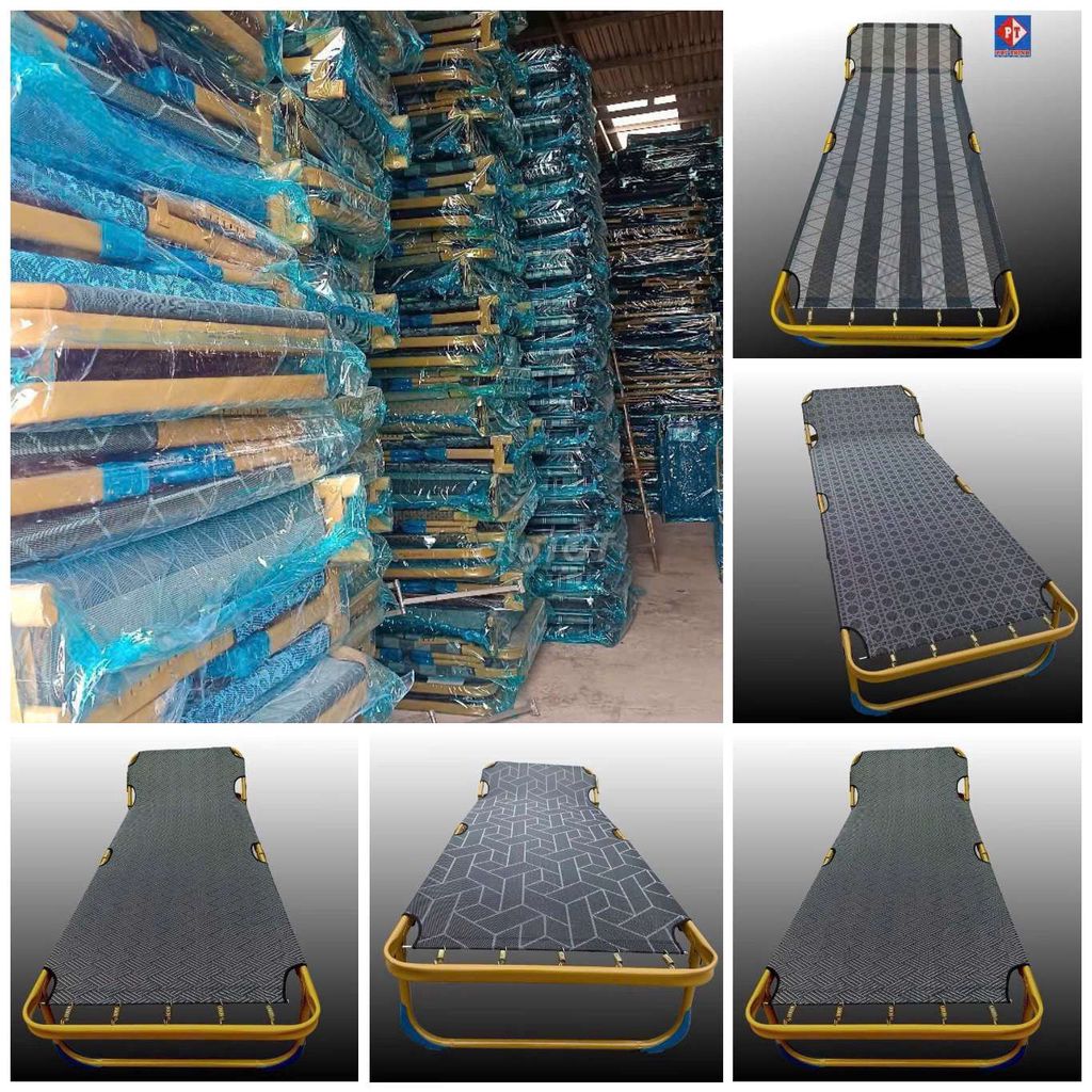 Giường xếp khung sắt gấp gọn. Mua bán Giường, chăn ga gối nệm tại Quận Cẩm Lệ Đà Nẵng được đăng bởi Tuấn Cao NT Decor  hình 1