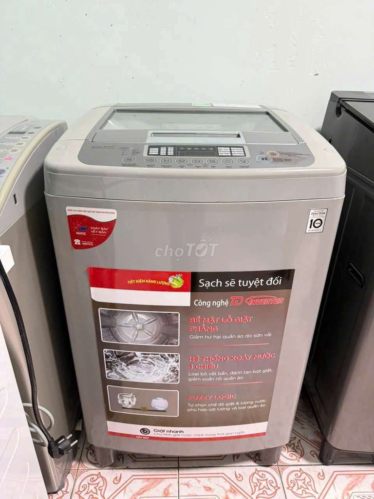 Thanh lý Máy giặt LG 10kg inverter có BH. Mua bán Máy giặt tại Quận 7 Tp Hồ Chí Minh được đăng bởi Pi trần hình 1