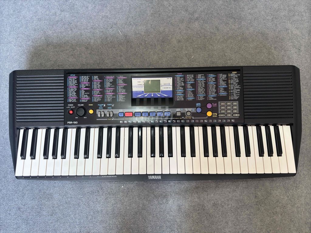 Đàn Organ Yamaha PSR 190 còn đẹp