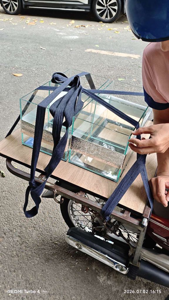 Hồ cá kính 5li size Cu20 TPHCM Bình Tân. Mua bán Phụ kiện, Thức ăn, Dịch vụ tại Quận Bình Tân Tp Hồ Chí Minh được đăng bởi minh long  hình 1