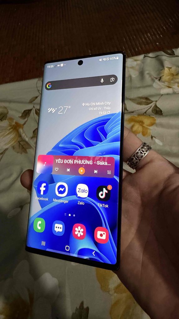 Samsung Note 10 5G 12GB/256GB Đen. Mua bán Điện thoại tại Quận 7 Tp Hồ Chí Minh được đăng bởi Hữu Qui  hình 1