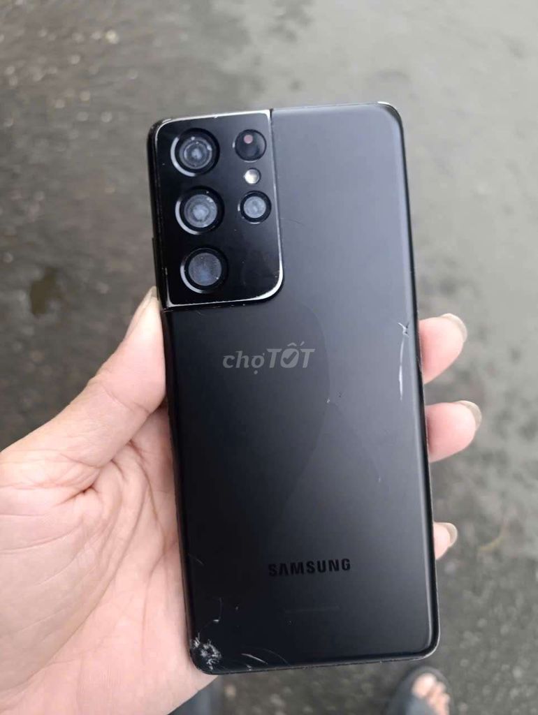 Samsung Galaxy S21 Ultra Đen Sọc màn hình. Mua bán Điện thoại tại Quận 7 Tp Hồ Chí Minh được đăng bởi Hwang hình 1