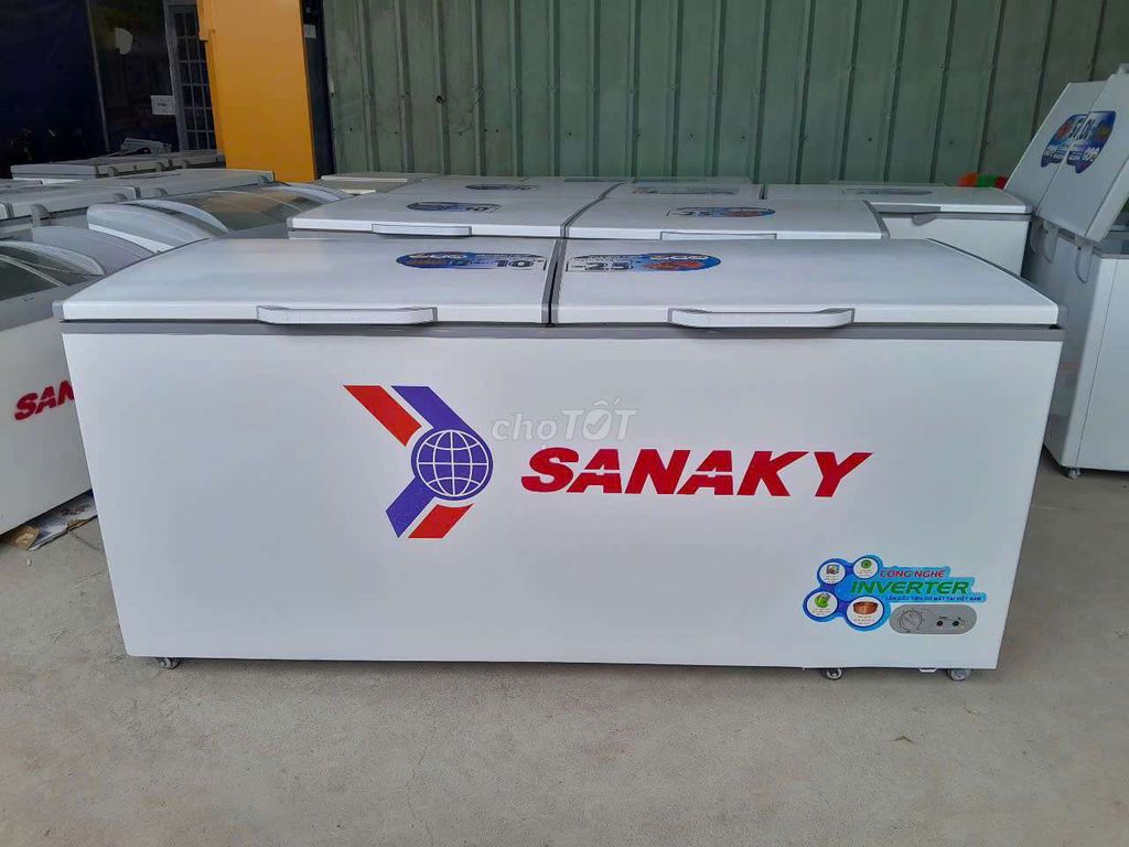 Tủ đông sanaky inverter 860l tiết kiệm điện