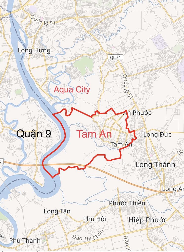 Bán 1060 đất Tam Ăn, Long Thành Đồng Nai