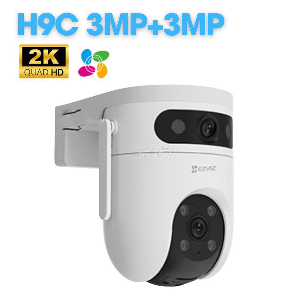 Camera ngoài trời ống kính kép EZVIZ H9c (3MP+3MP)