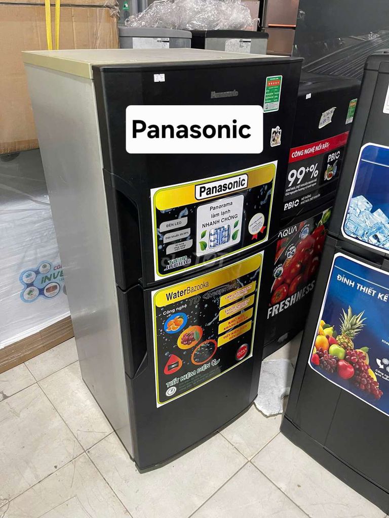 Tủ lạnh Panasonic 170 lít Đen. Mua bán Tủ lạnh tại Quận 7 Tp Hồ Chí Minh được đăng bởi Điện Lạnh Giá Tốt hình 1