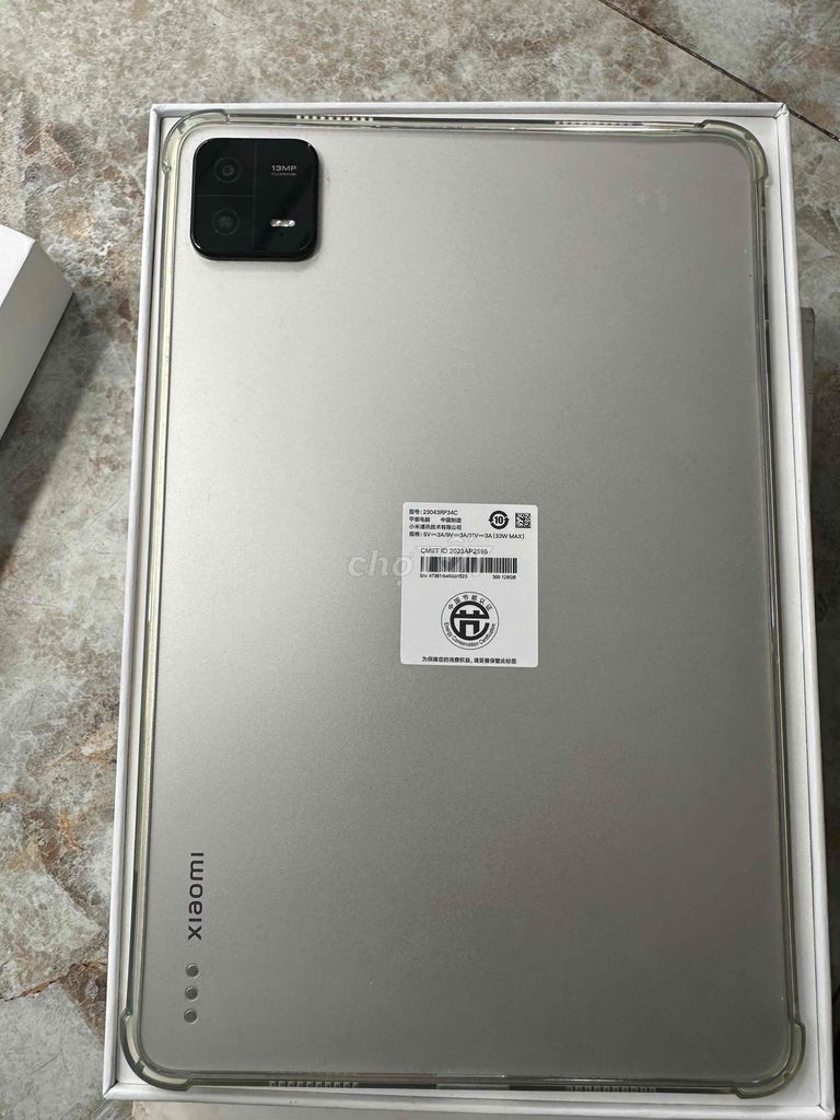 Xiaomi Pad 6 Snapdragon 870 8GB/128GB Xám. Mua bán Máy tính bảng tại Quận 10 Tp Hồ Chí Minh được đăng bởi Điện thoại zin chuẩn  hình 1