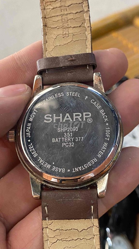 Đồng hồ nhật Sharp SHP2090 hết pin