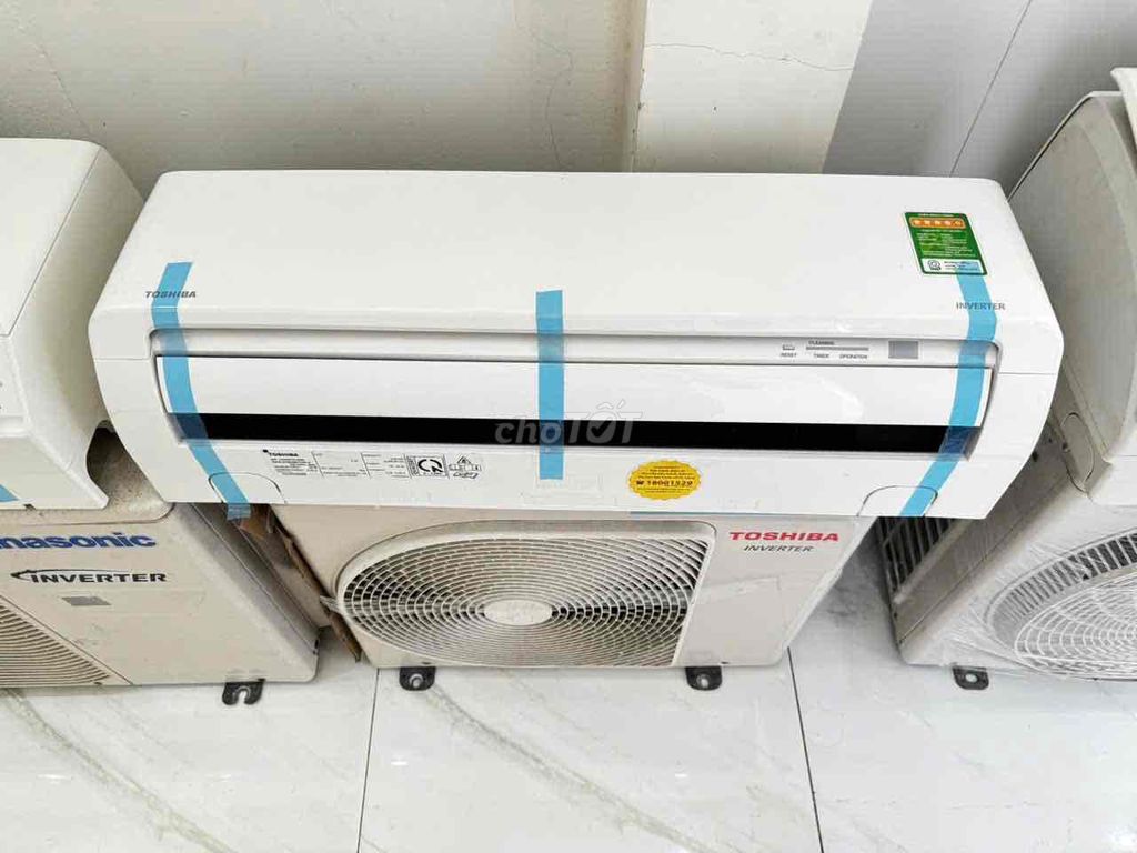 MÁY LẠNH TOSHIBA 1hp INVERTER Mới 95-97%