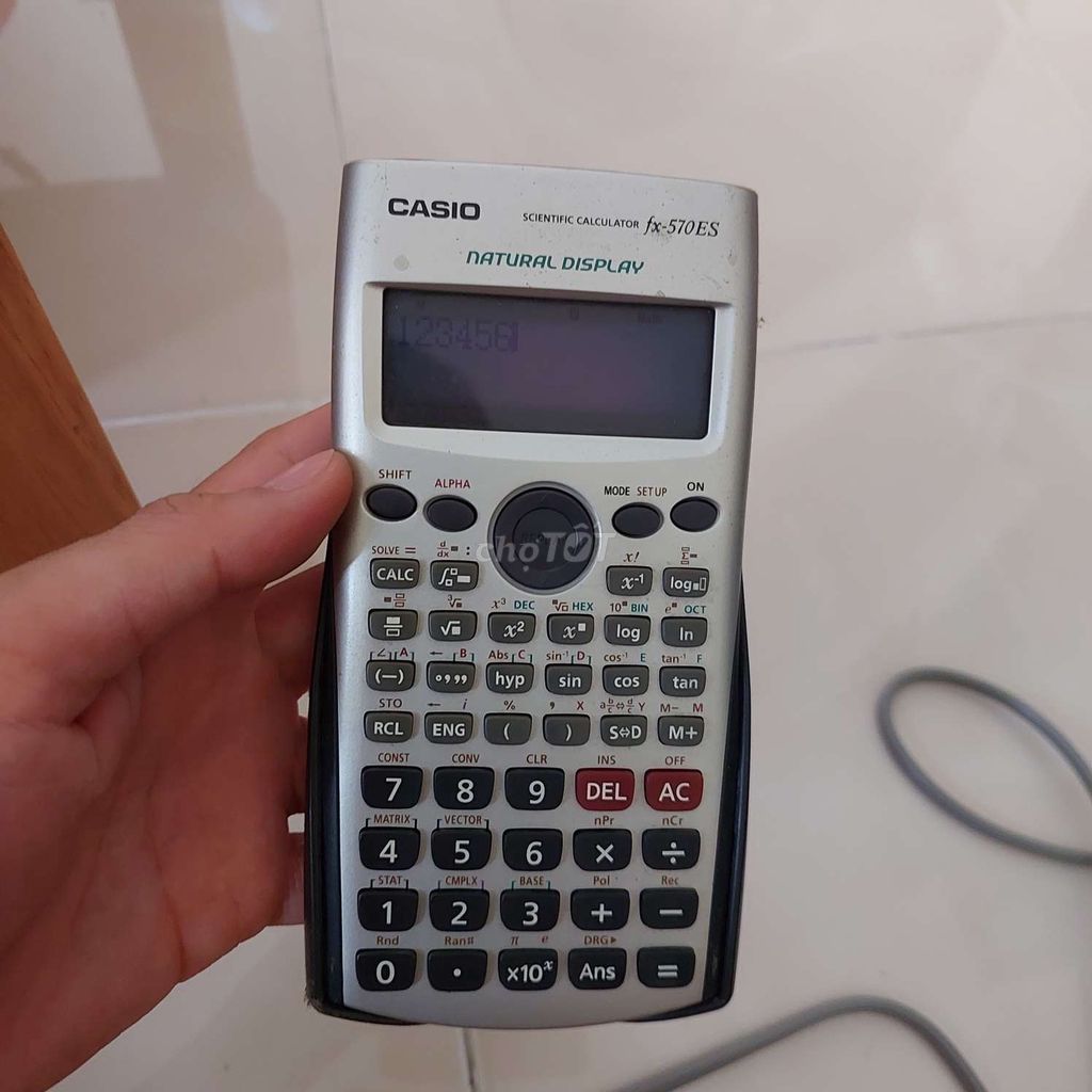 Máy tính Casio fx-570ES . Mua bán Đồ dùng văn phòng tại Quận 10 Tp Hồ Chí Minh được đăng bởi Vinh hình 1