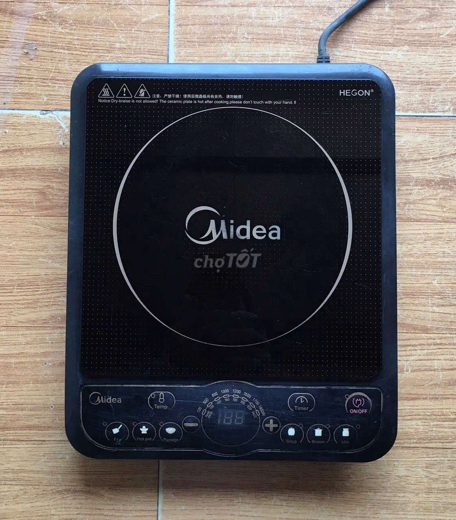 Bếp từ Midea Mâm đồng Đen. Mua bán Bếp, lò, đồ điện nhà bếp tại Quận Bắc Từ Liêm Hà Nội được đăng bởi Mr Trung hình 1