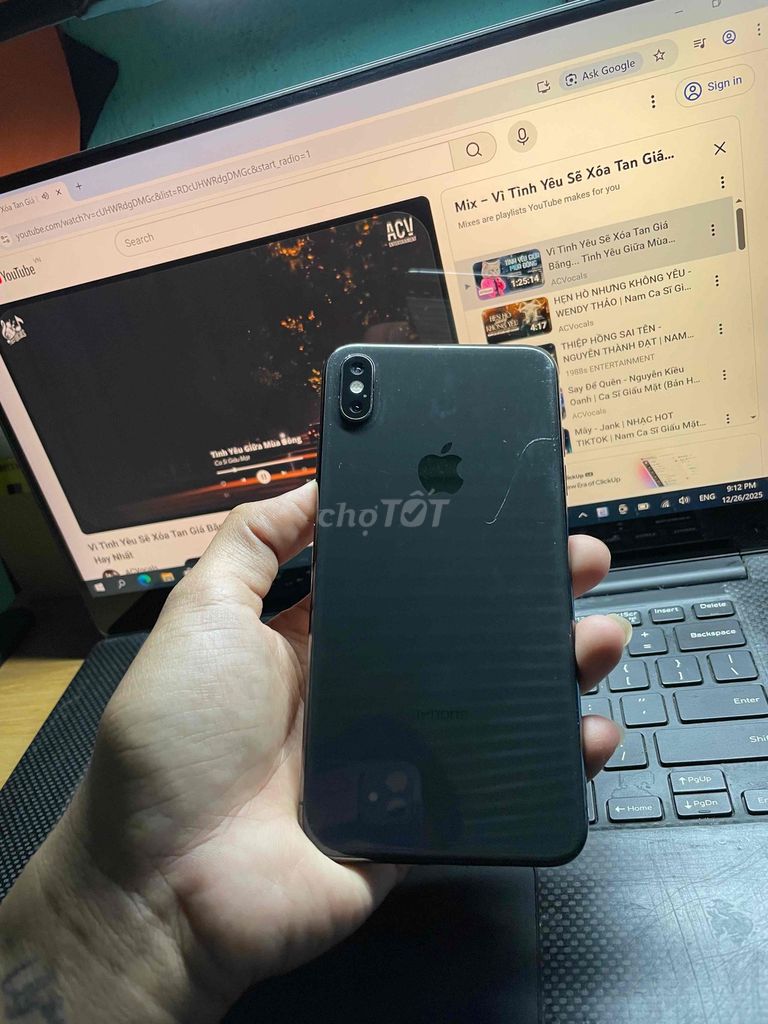 Apple iPhone XS Max 256GB Đen. Mua bán Điện thoại tại Thành phố Tam Kỳ Quảng Nam được đăng bởi Trần Văn Phúc hình 1
