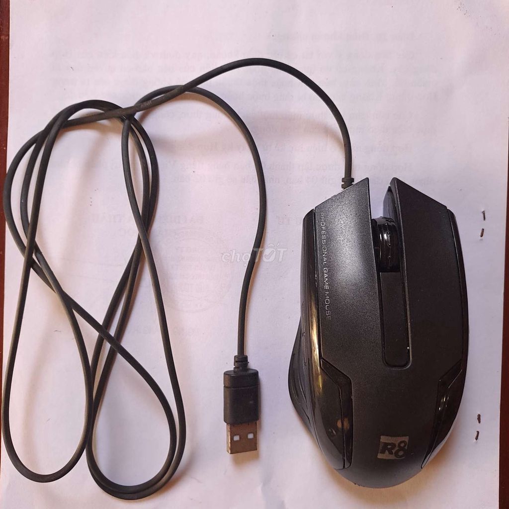 Mouse Gaming Select R8 1608 Đen. Mua bán Phụ kiện (Màn hình, Chuột...) tại Huyện Châu Thành Tiền Giang được đăng bởi Phạm Minh Thiện hình 1