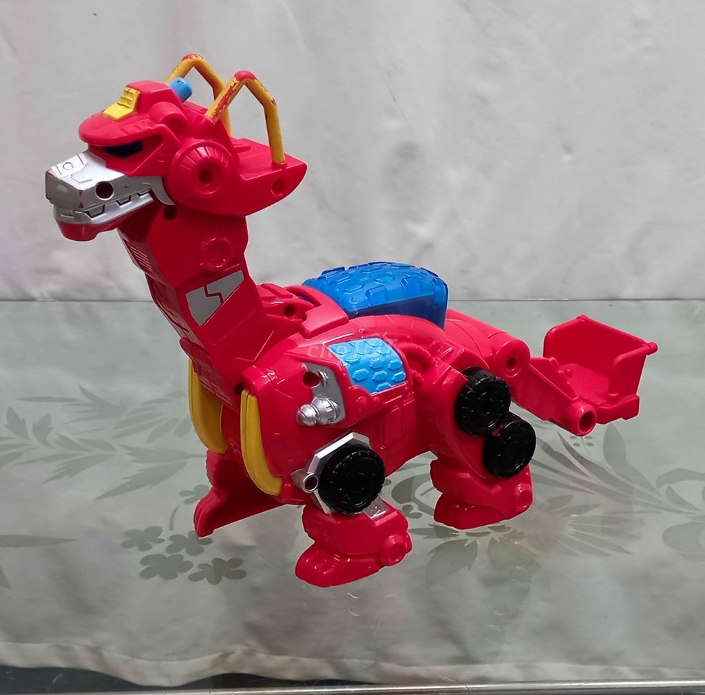 Khủng long đồ chơi cứu hỏa nhạc đèn Hasbro Mỹ