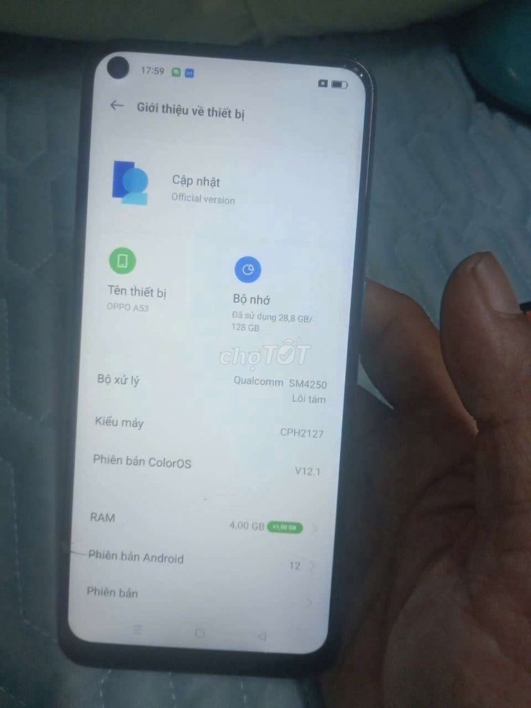 Oppo A53 màn 90hz. Mua bán Điện thoại tại Quận 8 Tp Hồ Chí Minh được đăng bởi hiến hình 1