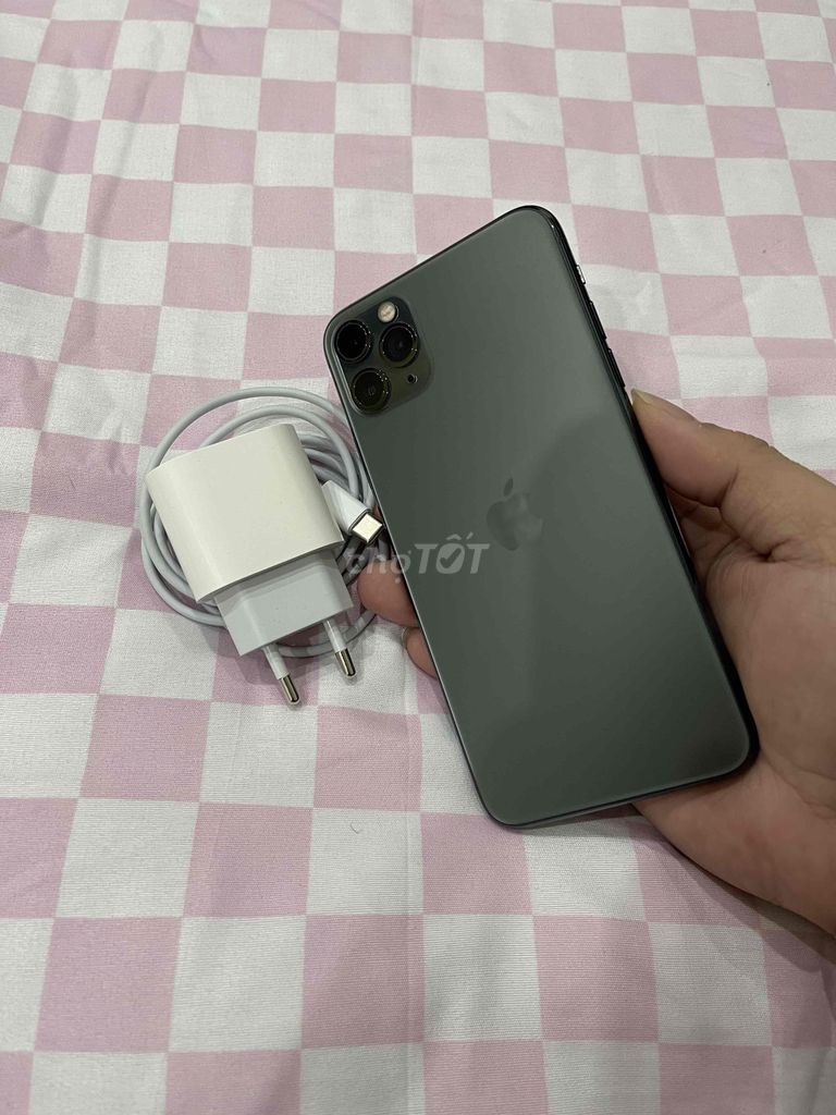 iPhone 11 Pro Max 64G QT 100% Zin Hết Pin 94% Trâu