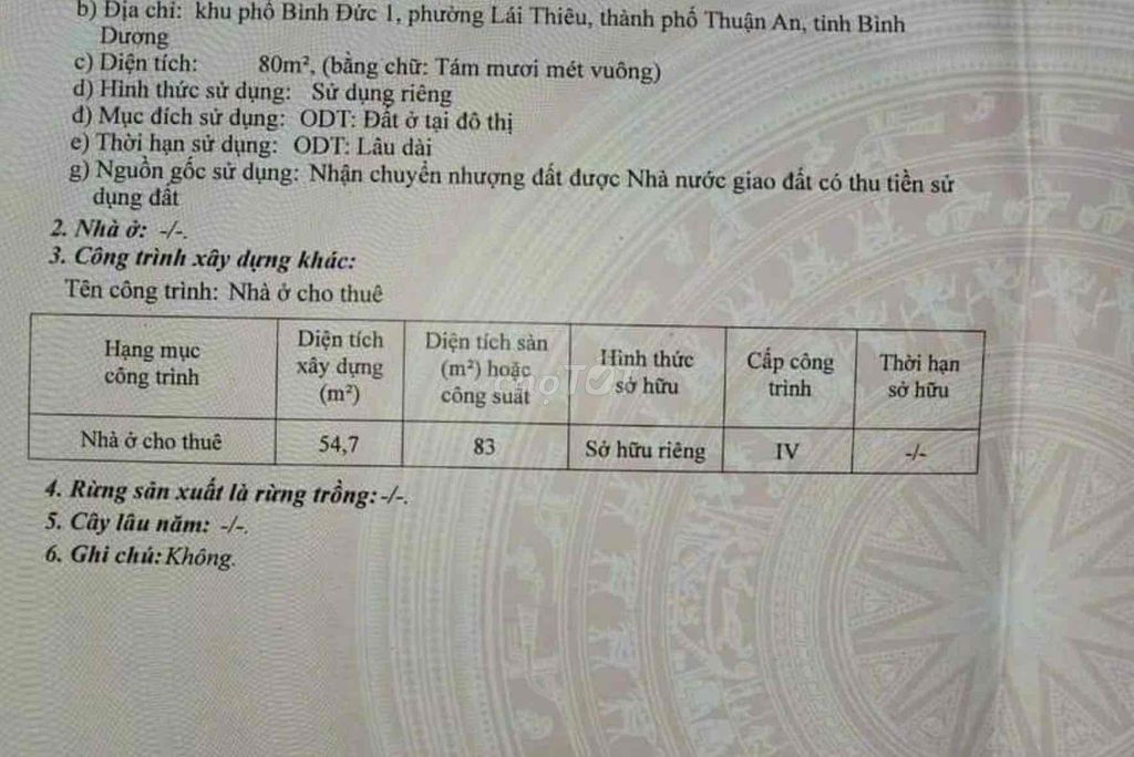 NHÀ TRỌ 4P DT 80M (5x16) NGAY ĐƯỜNG PHAN THANH GIẢN LÁI THIÊU