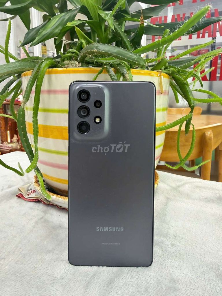 Samsung Galaxy A73 5G 128GB Đen. Mua bán Điện thoại tại Quận Ninh Kiều Cần Thơ được đăng bởi Di Động Cần Thơ hình 1