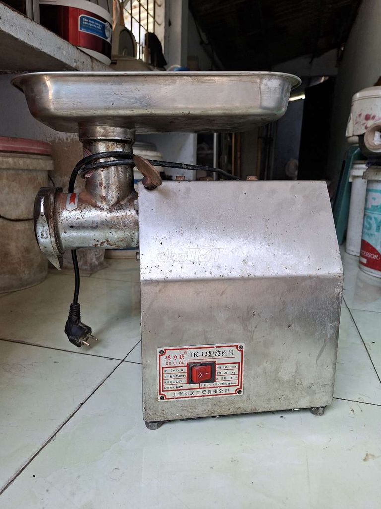 Máy xay thịt DELIOU TK-12. Mua bán Bếp, lò, đồ điện nhà bếp tại Quận Bình Tân Tp Hồ Chí Minh được đăng bởi  đồ cũ lộc phát hình 1