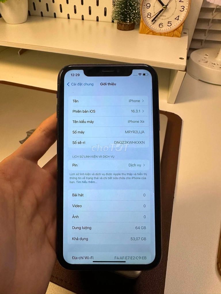 Apple iPhone XR 64GB Đen Đã qua sử dụng. Mua bán Điện thoại tại Quận 4 Tp Hồ Chí Minh được đăng bởi Hội Đồ Điện Tử hình 1