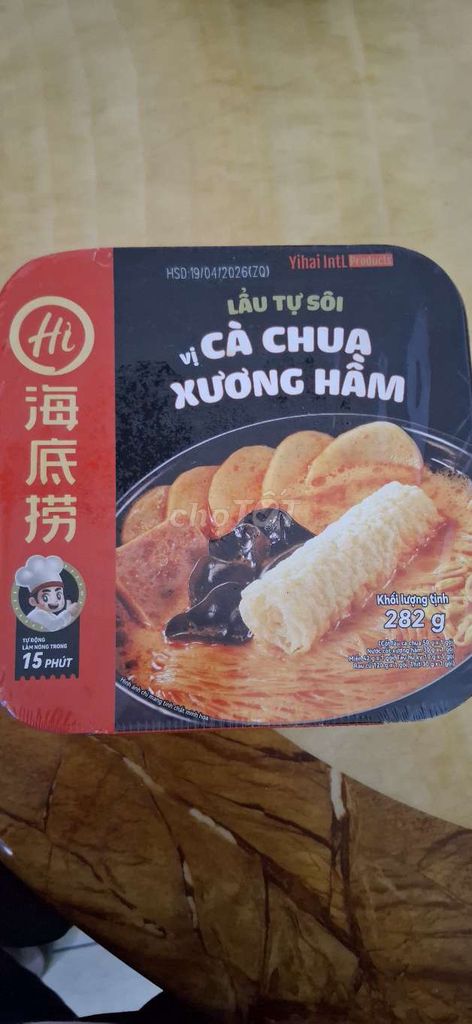 Lẩu tự sôi Haidilao Cà chua xương hầm. Mua bán Đồ ăn, thực phẩm và các loại khác tại Quận Gò Vấp Tp Hồ Chí Minh được đăng bởi Bé Cún  hình 1