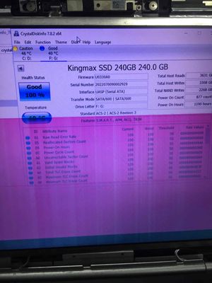 Kingmax 240gb good win10 128gb new