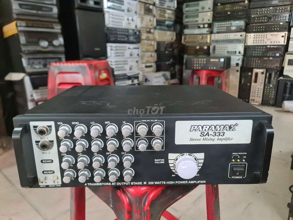 Ampli paramax Ss 333 (chính hãng. Mua bán Tivi, Âm thanh tại Quận 3 Tp Hồ Chí Minh được đăng bởi Xuanthuy hình 1
