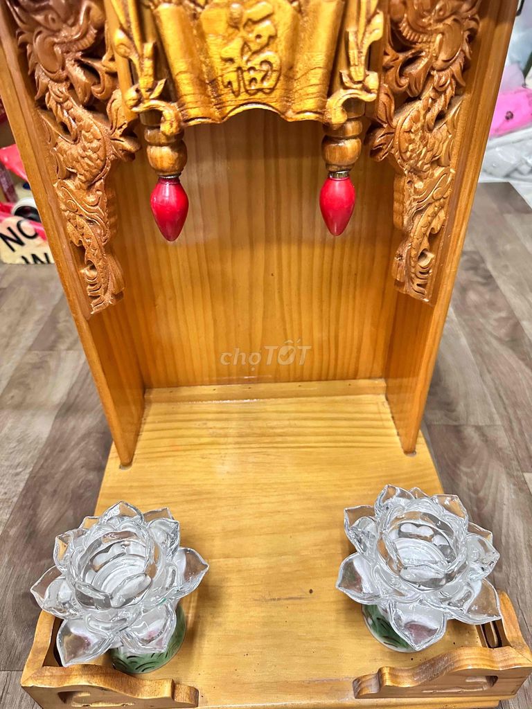 Bàn thờ Gỗ Vàng gỗ 35x35x55. Mua bán Nội thất, đồ gia dụng khác tại Thành phố Thủ Đức Tp Hồ Chí Minh được đăng bởi Lâm Quốc Cường hình 1