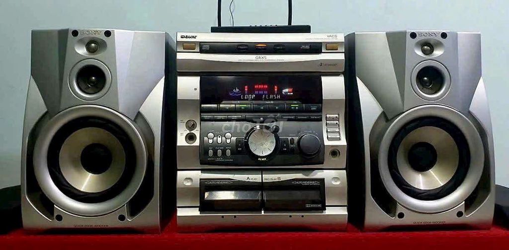 Dàn âm thanh Sony GRX5 Bạc Bluetooth AUX. Mua bán Tivi, Âm thanh tại Quận 12 Tp Hồ Chí Minh được đăng bởi Hoàng Audio hình 1