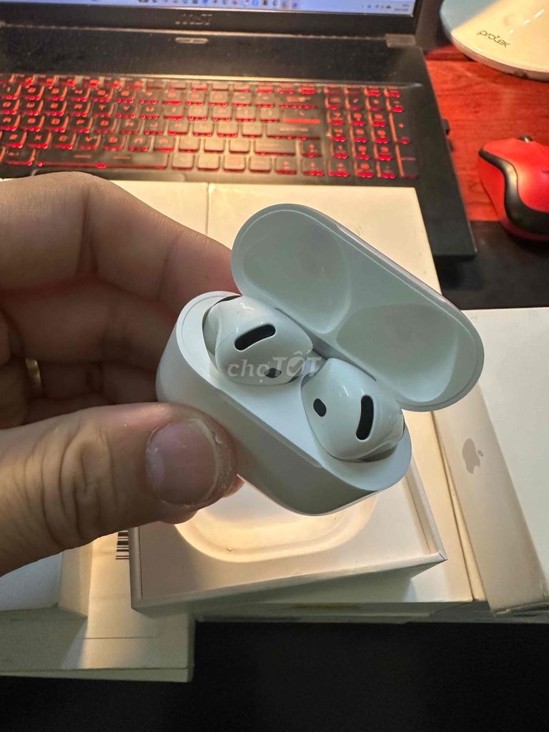 Apple AirPods Pro 4 Chống ồn Trắng. Mua bán Tivi, Âm thanh tại Quận Cầu Giấy Hà Nội được đăng bởi Minh Khuê hình 1