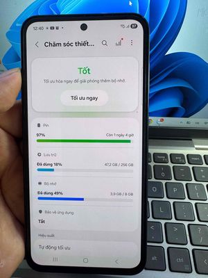 Samsung M35 5G 8GB/256GB Xanh đậm