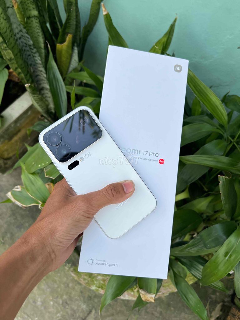 Xiaomi 17 Pro 256GB Trắng. Mua bán Điện thoại tại Quận Cẩm Lệ Đà Nẵng được đăng bởi Thanh Phước mobile hình 1