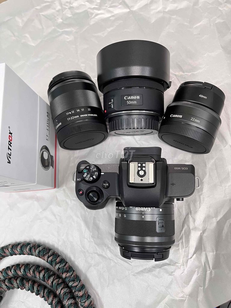 Canon M50 + kit zin như mới