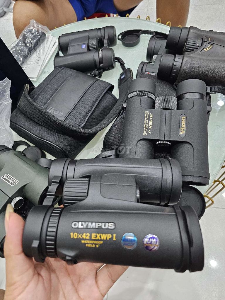 Ống nhòm Olympus 10x42 EXWP I . Mua bán Đồ thể thao, Dã ngoại tại Quận Liên Chiểu Đà Nẵng được đăng bởi Dương Trung  hình 1