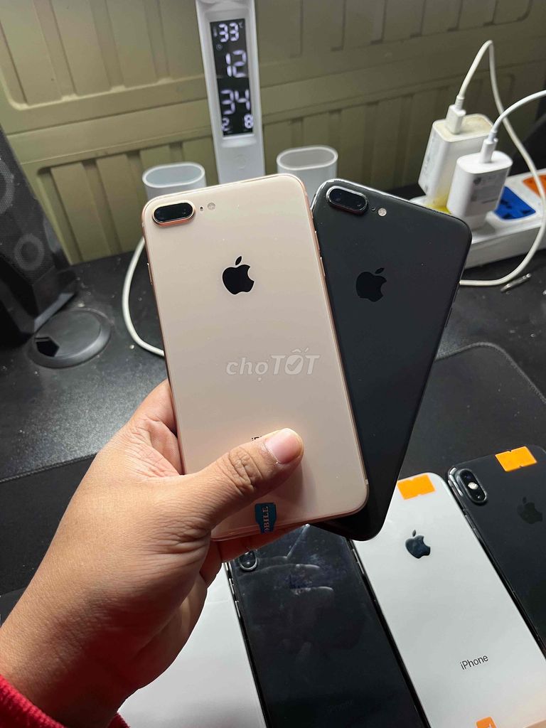 8plus FUll zin 64g, qte, icloud sạch