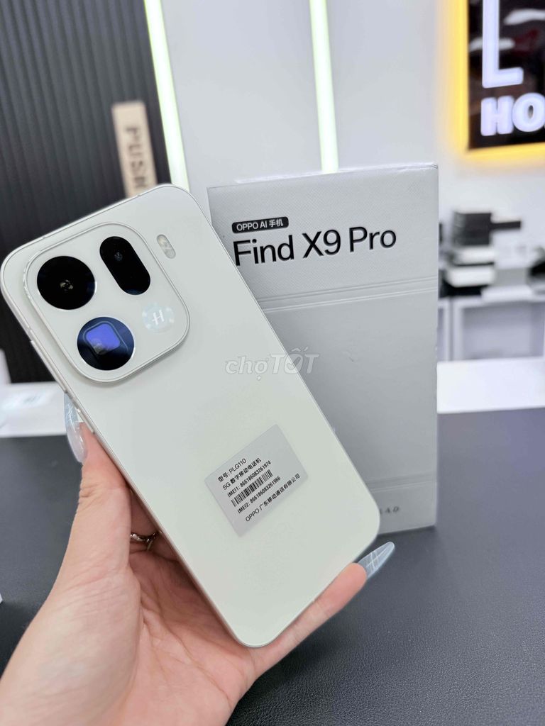 OPPO FIND X9 PRO-12/256G-FullBox-Màu White-Đẹp. Mua bán Điện thoại tại Thành phố Biên Hòa Đồng Nai được đăng bởi Mobile Di Động Biên Hoà hình 1