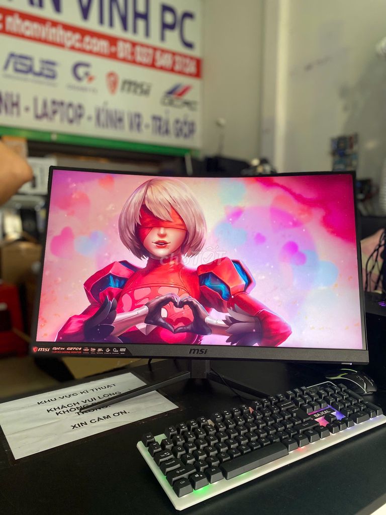 🖥 Màn hình gaming MSI 27 inch 165Hz giá thanh lý. Mua bán Phụ kiện (Màn hình, Chuột...) tại Thành phố Thuận An Bình Dương được đăng bởi Máy Tính Giá Tốt Trả Góp HCM BD hình 1
